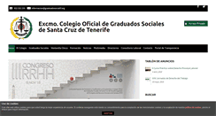 Desktop Screenshot of graduadosocialtf.org